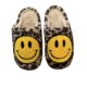 2023 Amazon popular leopard print Smiley cotton slippers