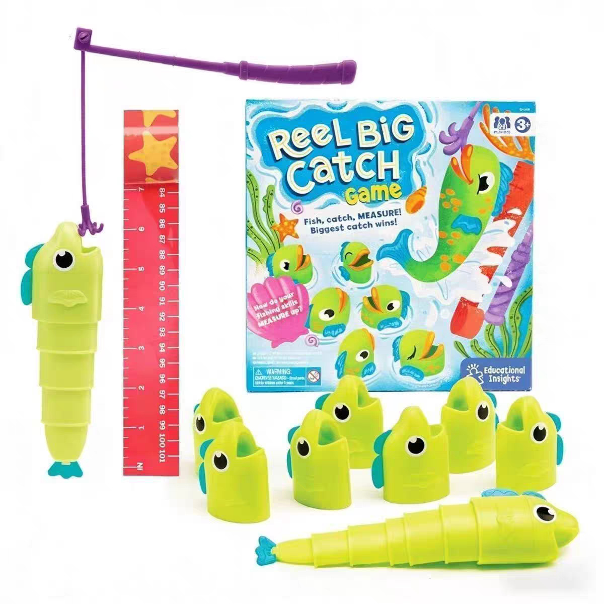 Pesca de gran batalla maestro pescado telescópico niños que largo y corto reel gran captura juegos de alegría juguetes de puzzle