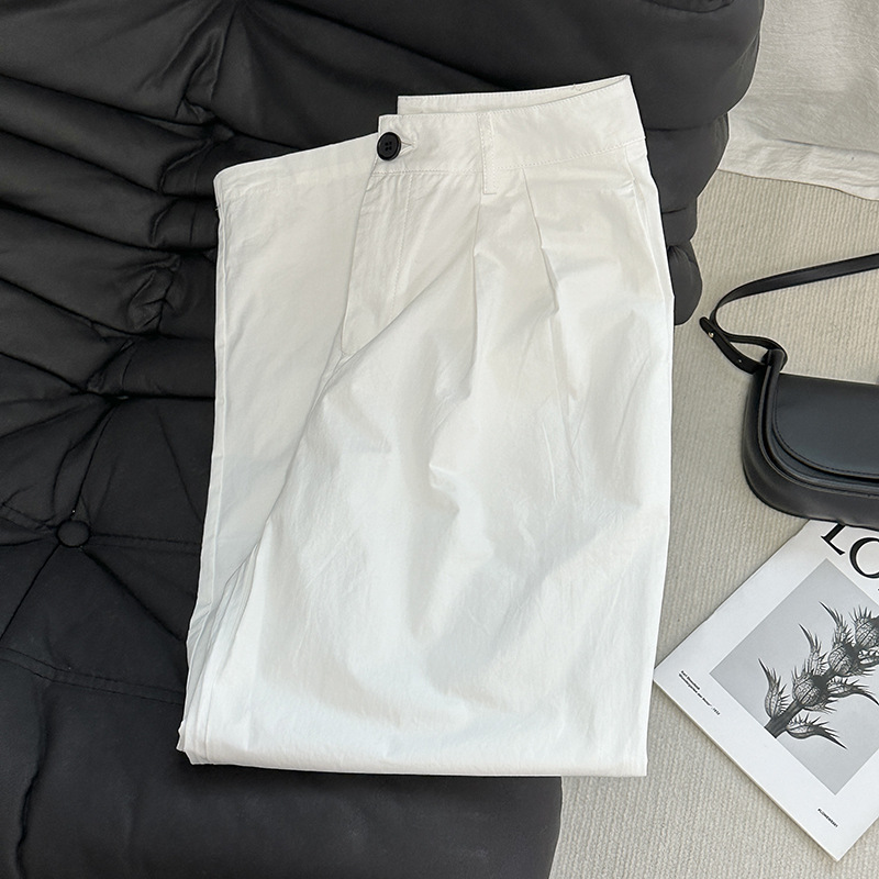 흰색 캐주얼 바지