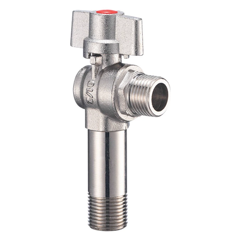 Заводской большой поток всей меди 4 точки удлиненный 6 точек удлиненный шаровой сердечник треугольный клапан водонагреватель газовый настенный шаровой кран котла