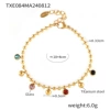 TXE084-gold bracelet
