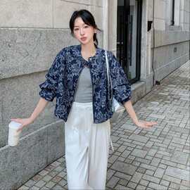 2025年春秋装新款减龄百搭舒适又亲肤休闲时尚提升品质短款外套潮
