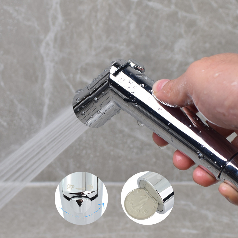 No-press adjustable toilet companion spray gun set, women's washer, flushing pressurized nozzle, butt wash, direct supply from the manufacturer full figure