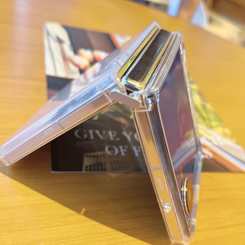 Honor Magic V Flip 携帯電話ケース シリコン製ソフトケース 透明携帯電話カバー Magic V Flip2 耐衝撃|undefined