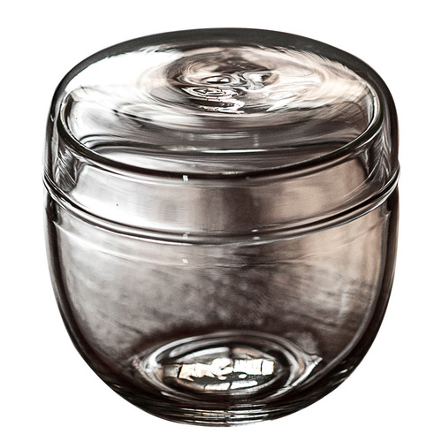 Japanese-style tea can small portable creative glass tea warehouse storage can sealed household small fresh wake-up tea can