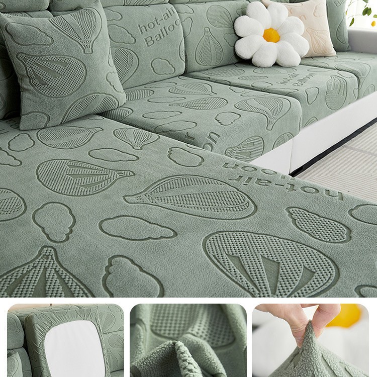 2023 nueva cubierta elástica del sofá cubierta trasera todo incluido cuatro estaciones universal antideslizante sofá cojín cubierta Toalla de tela cojín