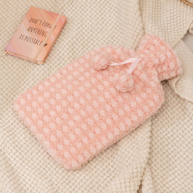 Bolsa de agua caliente almohada larga almohada de abrazamiento para niñas dormir piernas de cama cama de peluche dormitorio de estudiantes de invierno