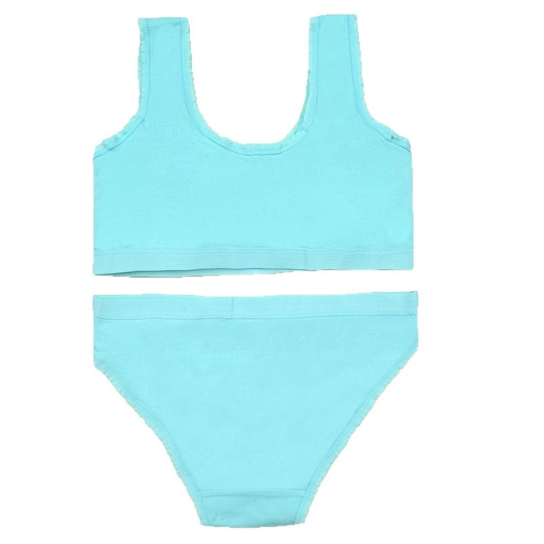 Ropa interior de algodón puro para niñas 12-16 años, estudiantes de primaria y secundaria, ropa interior de desarrollo para niñas, ropa interior de sujetador delgada sin anillo de acero