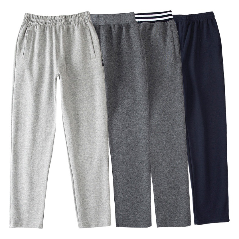 Sing Sen Tu Children's Dark Gray Sports Pants Boys and Girls Navy Blue English School Uniform Pants Fleece-Lined