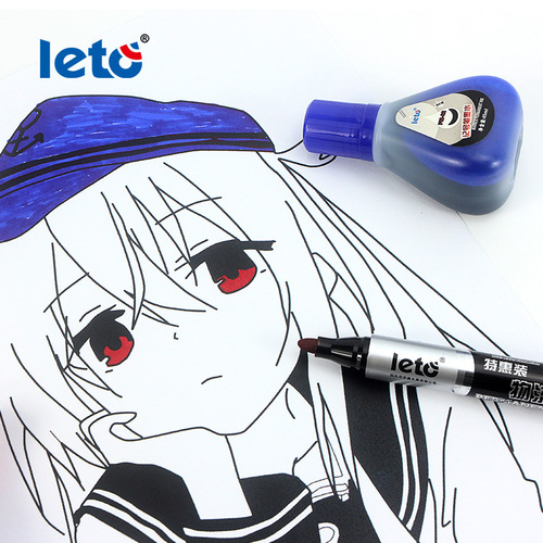 Special ink refill solution for marker pens to extend the service life. Three colors are available. Eco-friendly, durable and quick-drying.