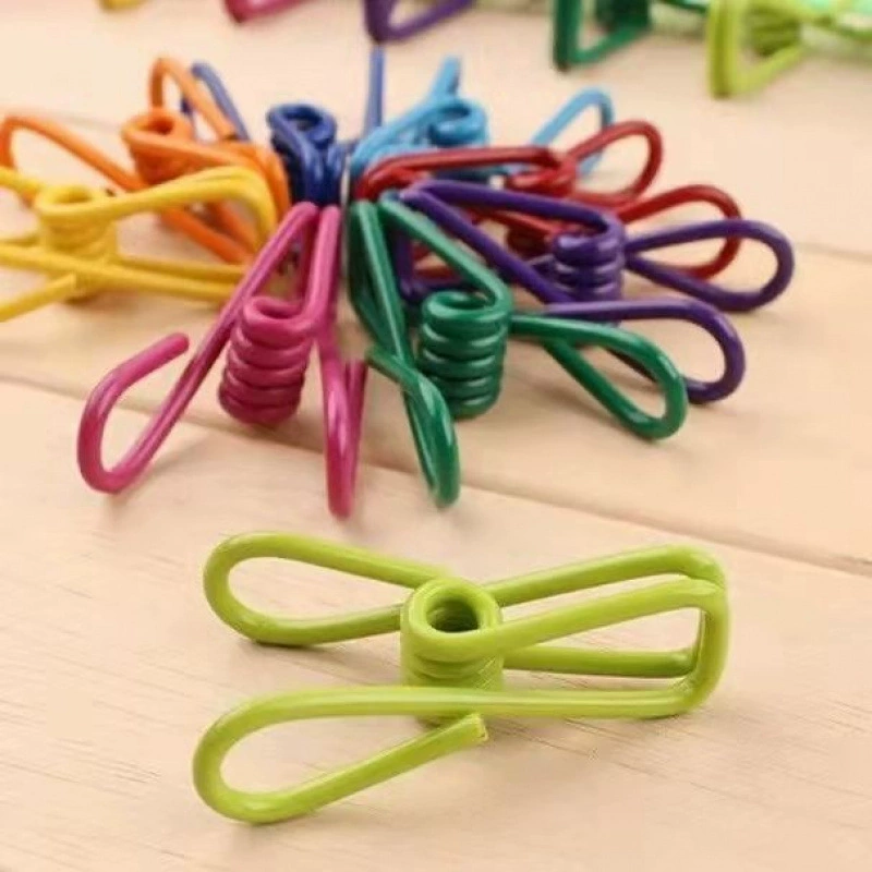 ✅ Маленький зажим, многофункциональная прищепка, креативный нескользящий зажим для одежды, уплотнительный зажим, железный фиксированный зажим для фотографий