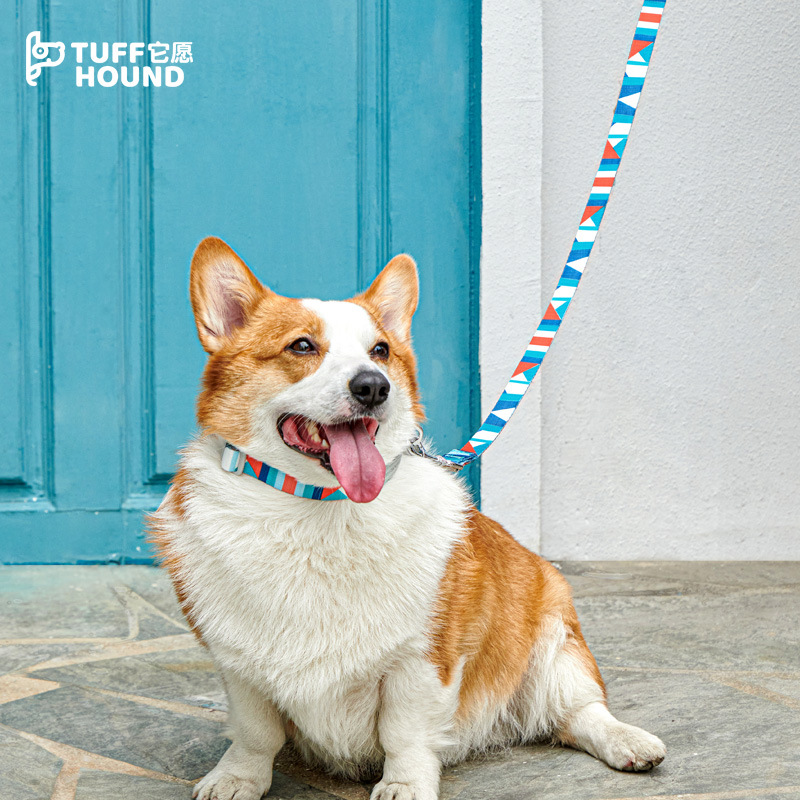 TUFFHOUND狗狗牵引绳伸缩狗链狗绳大型犬项圈狗带批发宠物用品