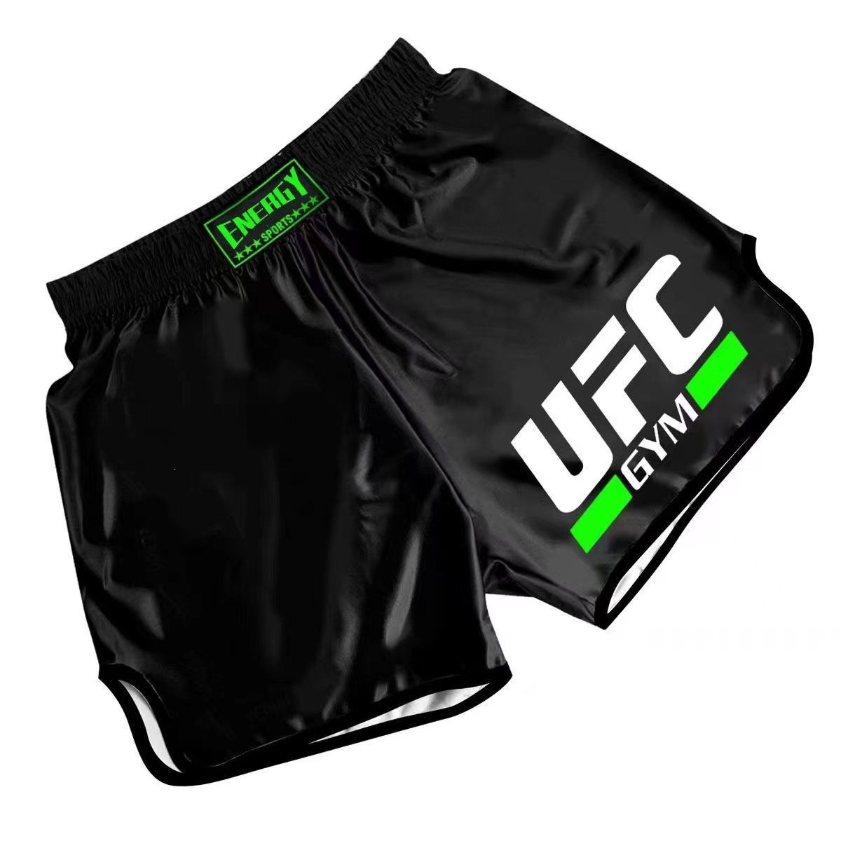 Cross-Border Printed New Style Muay Thai Fighting Shorts Ufc Pants Boxing Shorts Sports Shorts Training Wear Mma