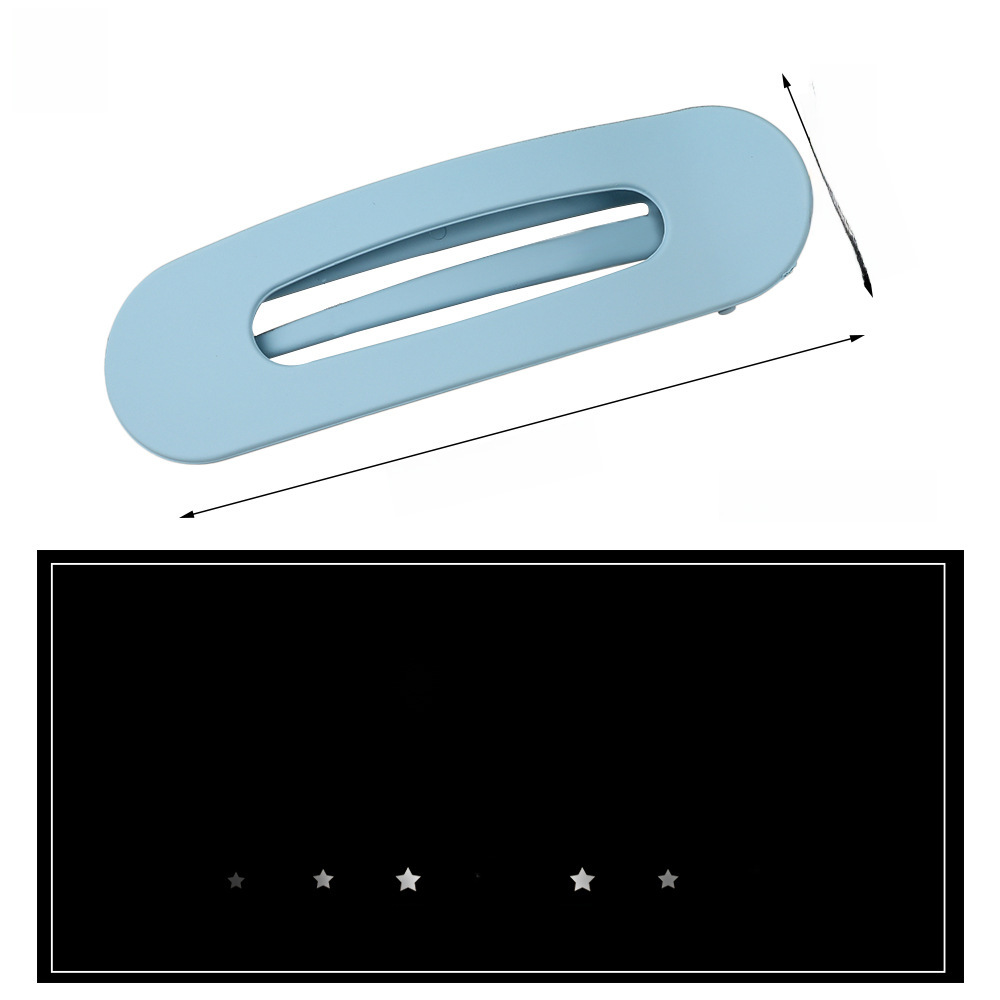 Qiyue matt värvi küljeklamber suur juuksenõel pesu näoklamber küljeklamber lihtne tukk juuksenõel pardilindiga peakate_voghion.com