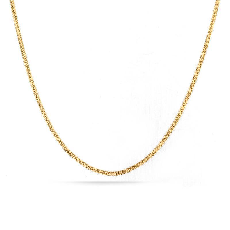 Geometric Pattern Women'S Gender Wholesale Jewelry Simple Style Geometric 201 Stainless Steel Plating Stainless Steel Necklaces