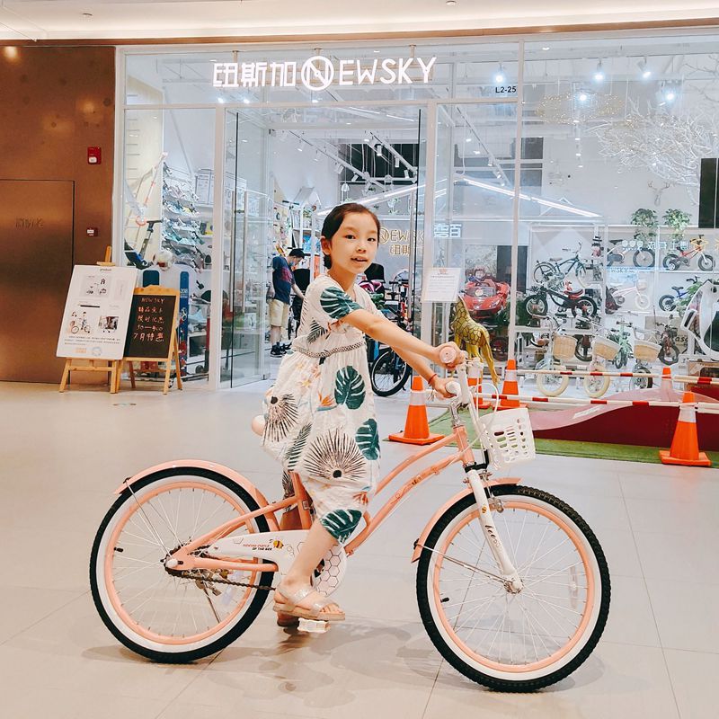 Pink children Bicycle girl Princess car 14/16/18/20 Baby carriage Bicycle Big boy Bicycle On behalf of
