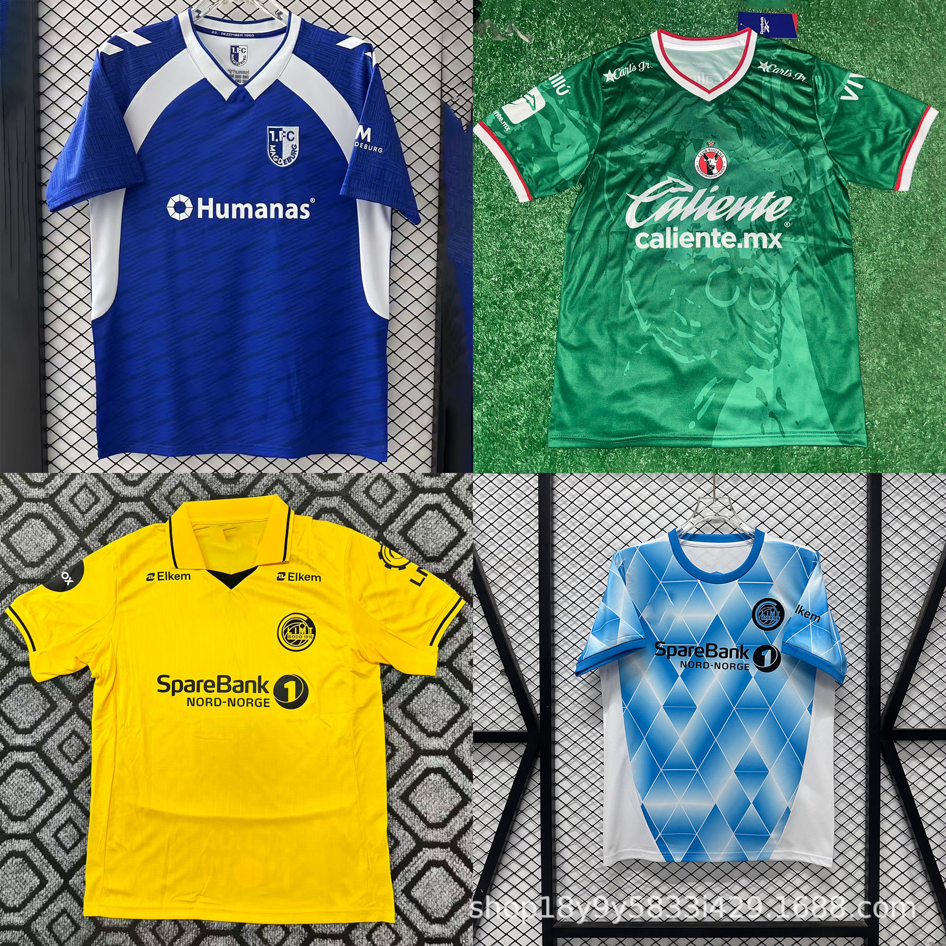 2026 Bode Shine Tijuana Magdeburg jersey home and away goalkeeper fan version Thai version football uniform