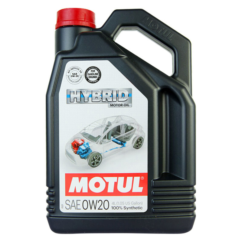 摩特机油 HYBRID 0W-20 4升 进口双引擎混合动力汽车发动机润滑油