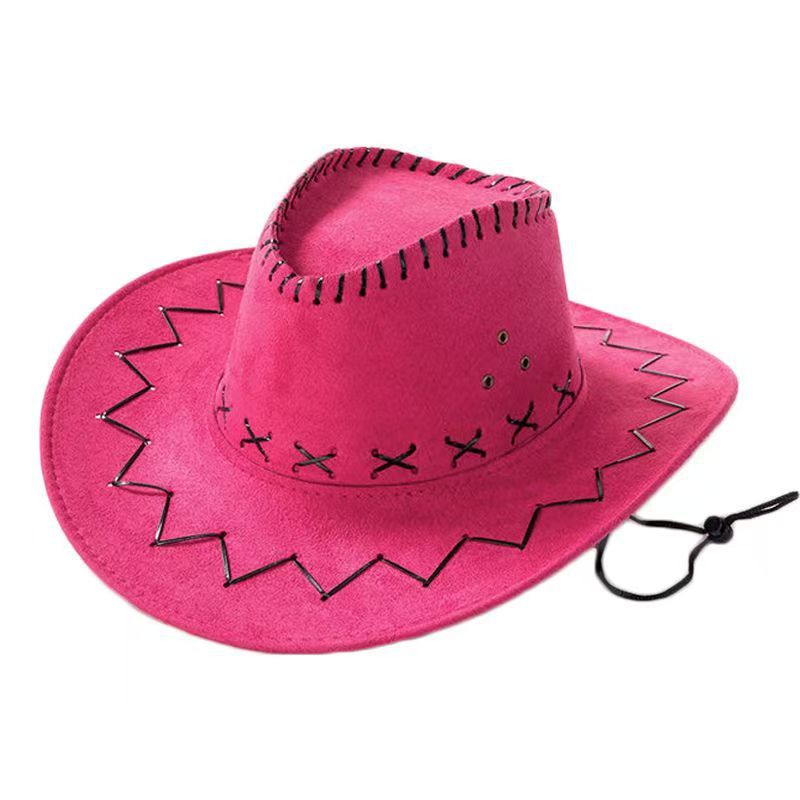 Sombrero de Vaquero de Poliéster con Protección Solar para Actividades al Aire Libre
