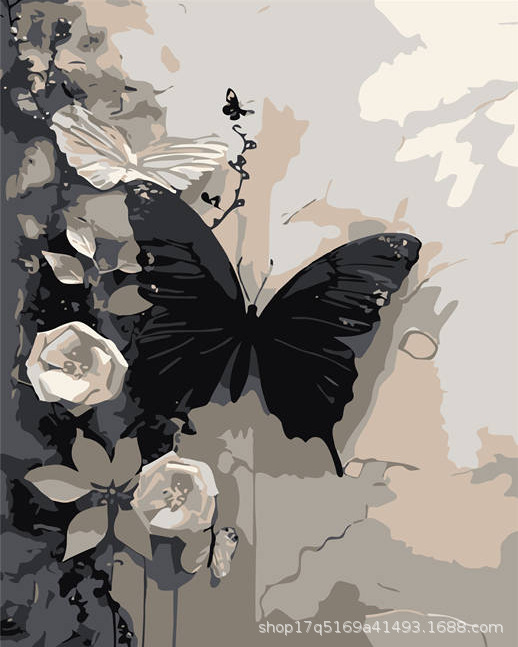 Pintura al óleo digital DIY pintura al óleo hecha a mano para colorear lona núcleo de pintura acrílica serie de estilo explosivo al por mayor y al por menor