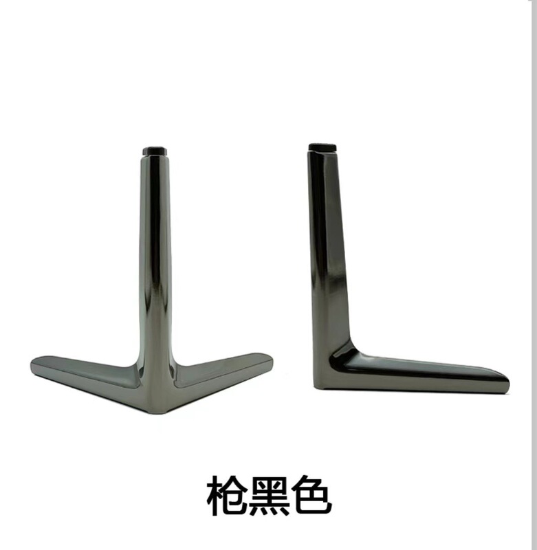 半円足の金属のソファーの足のベッドの頭のテレビの棚のお茶の数の金属は足を支えます。|undefined