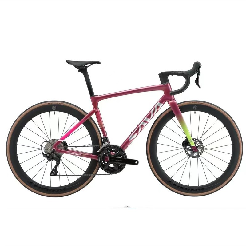 Sava F20 R7120-24 speed carbon fiber integrated handlebar inner line oil disc road bike