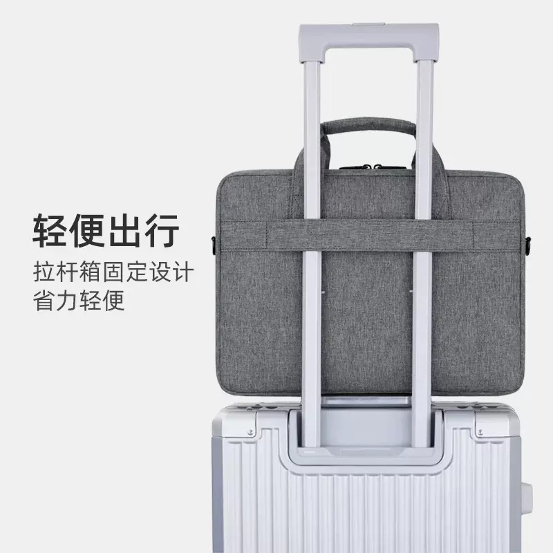 跨境新款时尚轻薄内胆包手提内胆包15.6寸单肩笔记本电脑包礼品包