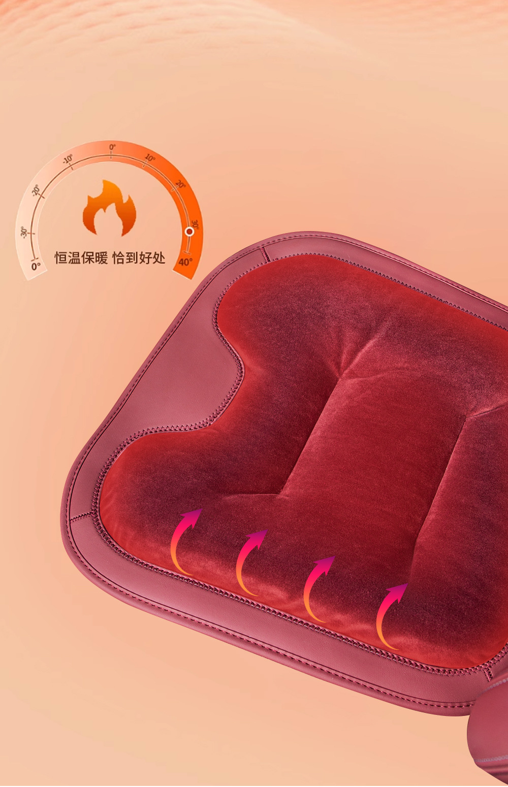 Source factory car seat cushion flannel winter universal car seat cover anti-freeze anti-slip plush seat cushion wholesale