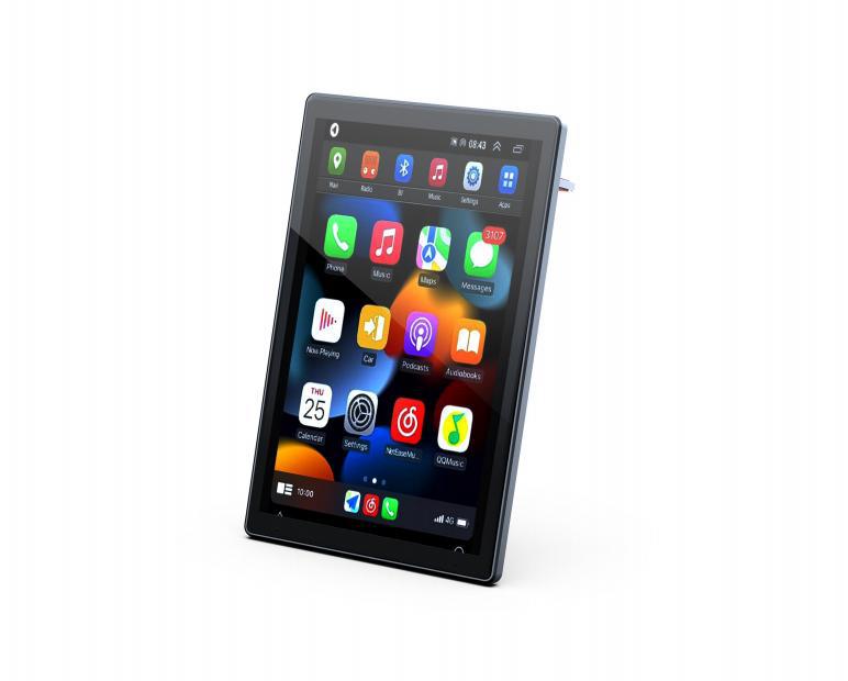 Hot-Selling 10inch 9inch Wireless Carplay Car Navigation Device Android Universal 8-Core 4G+64G Tempered Glass Protection
