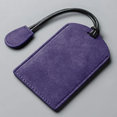 BYD Car NFC Protective Cover: Car key bag - byd-purple-simple-rope