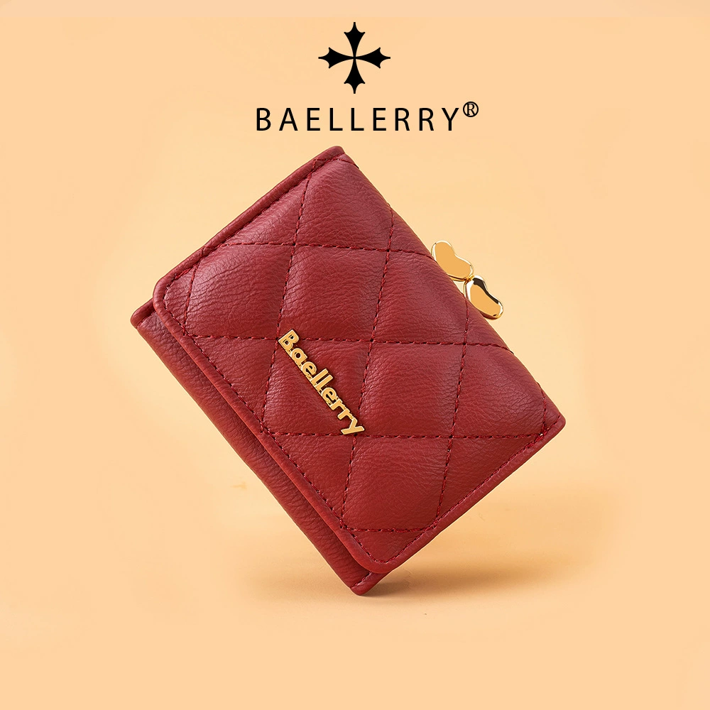 Новая сумочка Baellerry для дам, корейская версия, складная много-карточная позиция 30% скидка, кошелёк наличные оптом