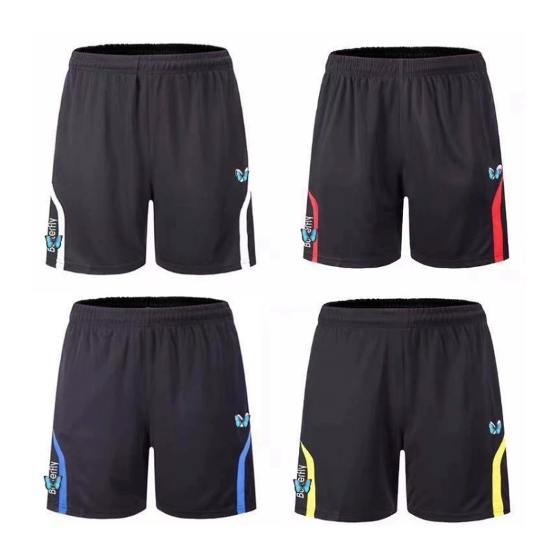 Новые спортивные штаны, шорты для настольного тенниса, тренировочная одежда, быстросохнущая ткань, детские повседневные брюки для фитнеса и соревнований по бегу оптом