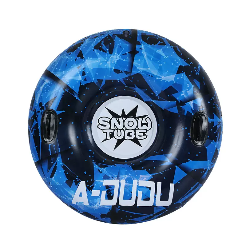 源头厂家定制款充气滑雪圈直径120CM加厚零下20°耐寒环保材料