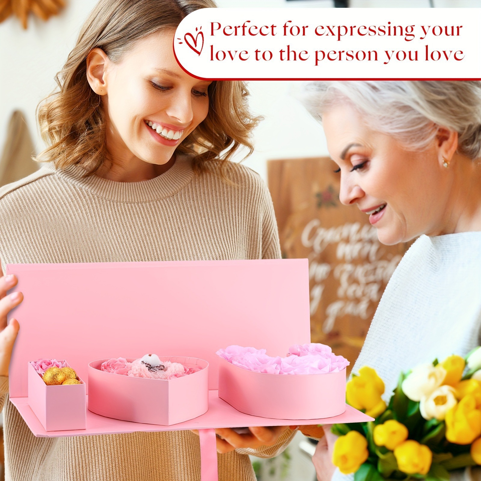 Cross-Border Mother's Day Gift Box, Birthday Gift, I Love You Forever Rose Gift Box, Love Lover Gift Box, Chinese Valentine's Day Gift