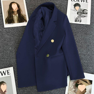 New Year Wasteland Style Jacket High-End Top Versatile Fashion 2025 New Suit Spring and Autumn Simple Casual Suit Work