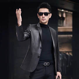 男式真皮皮衣;女式皮衣;男式大衣