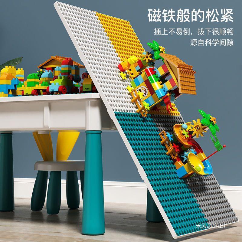 108CM大型ビルディングブロックテーブル、レゴ子供用多機能ビルディングブロックテーブル組み立ておもちゃ学習テーブルと互換性あり|undefined