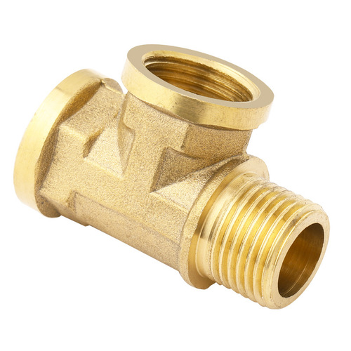 Internal and external wire copper tee, 4 points, two inside and one outside/outside, outside and inside tee, internal and external tooth elbow, plumbing pipe fittings copper joint