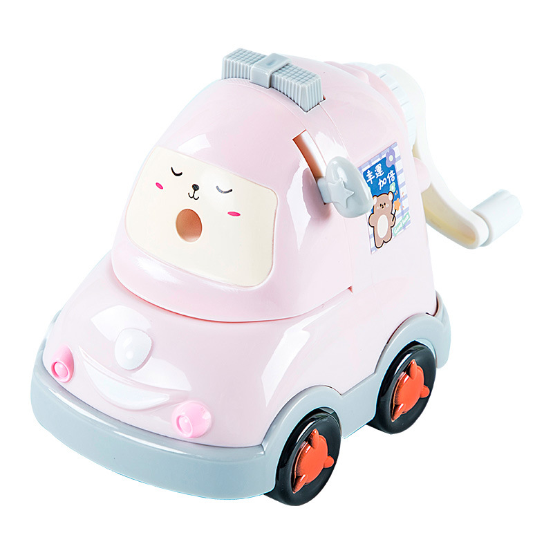 Sacapuntas infantil creativo con diseño de coche modelo YP5702 papelería regalo para niños
