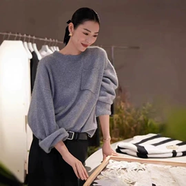 女式羊毛衫;女式羊绒衫;成人帽