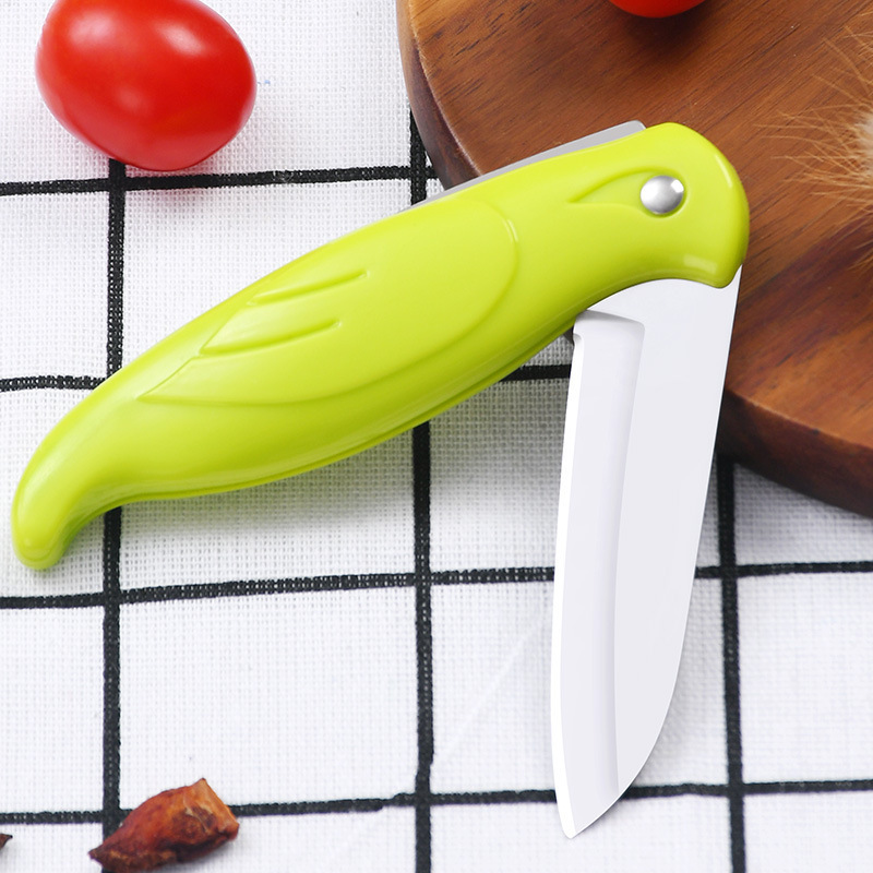 Cuchillo de frutas plegable de acero inoxidable cuchillo de frutas de cocina doméstica cuchillo de frutas mini cuchillo plegable de frutas