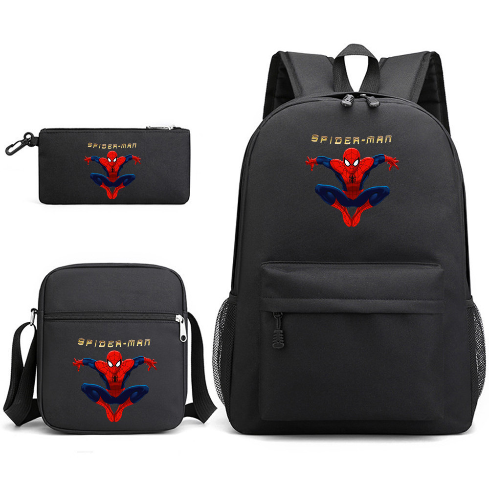 Mochila de tres piezas, mochila para hombres y mujeres, mochila a prueba de salpicaduras [una también es precio al por mayor] mochila de espalda protectora