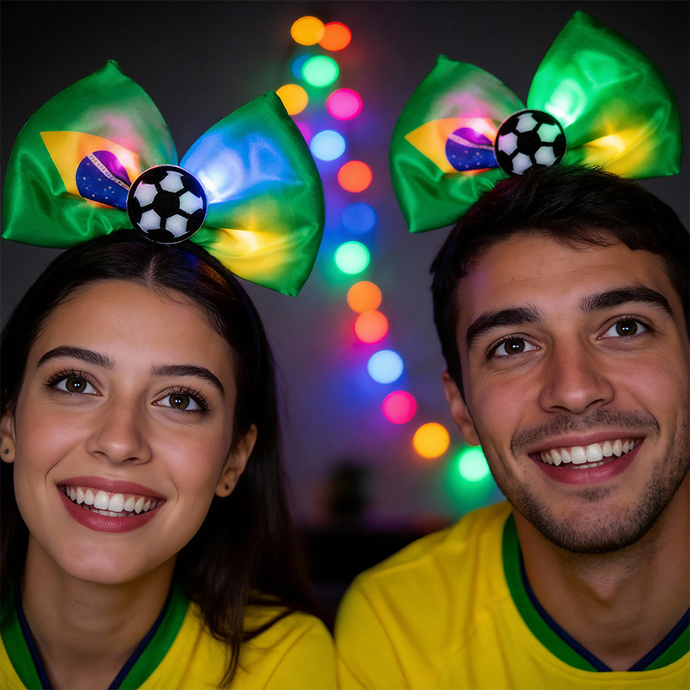 Copa del Mundo de Estados Unidos, México y México, bandas de pelo perimetrales, futbol, arcos, toques de cabeza, fans, animadoras, animadoras, cabeza brillante