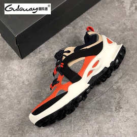 男式健步C系列鞋子踪迹803104男士运动休闲鞋网面复古老爹鞋减震