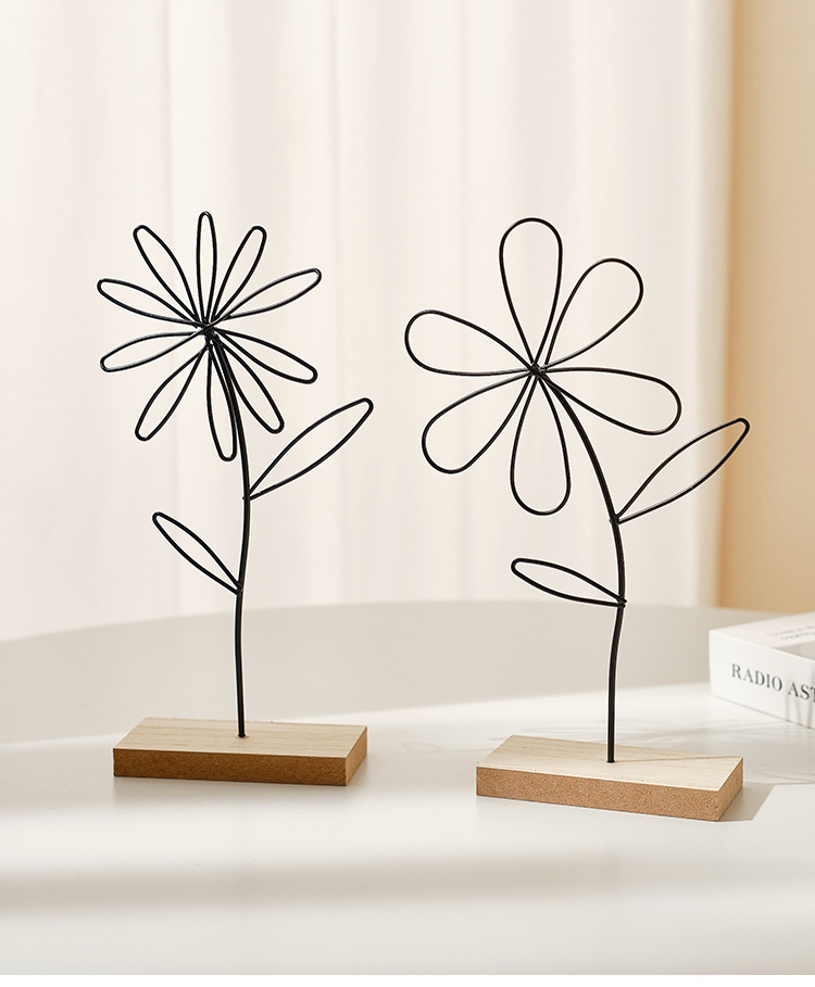 Casual, Vacation Style Casual Vacation Leaves Feather Snowflake Iron Ornaments Artificial Decorations