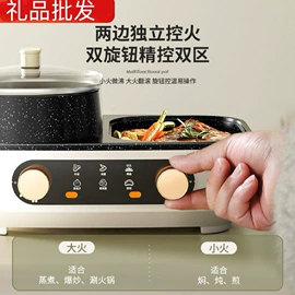 电火锅;电烧烤炉;电饼铛煎烤炉