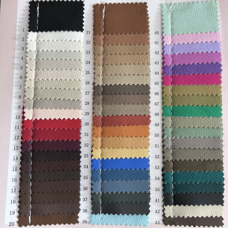 H080荔枝纹蛋白超软皮毛复合PU面料服装配饰鞋材帽箱包手袋人造革