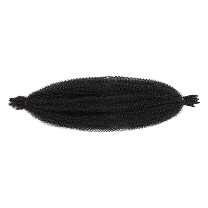 African shredded Caterpillar wig chemical fiber long curly hair Marley Braid fluffy explosion Braid crochet curly hair
