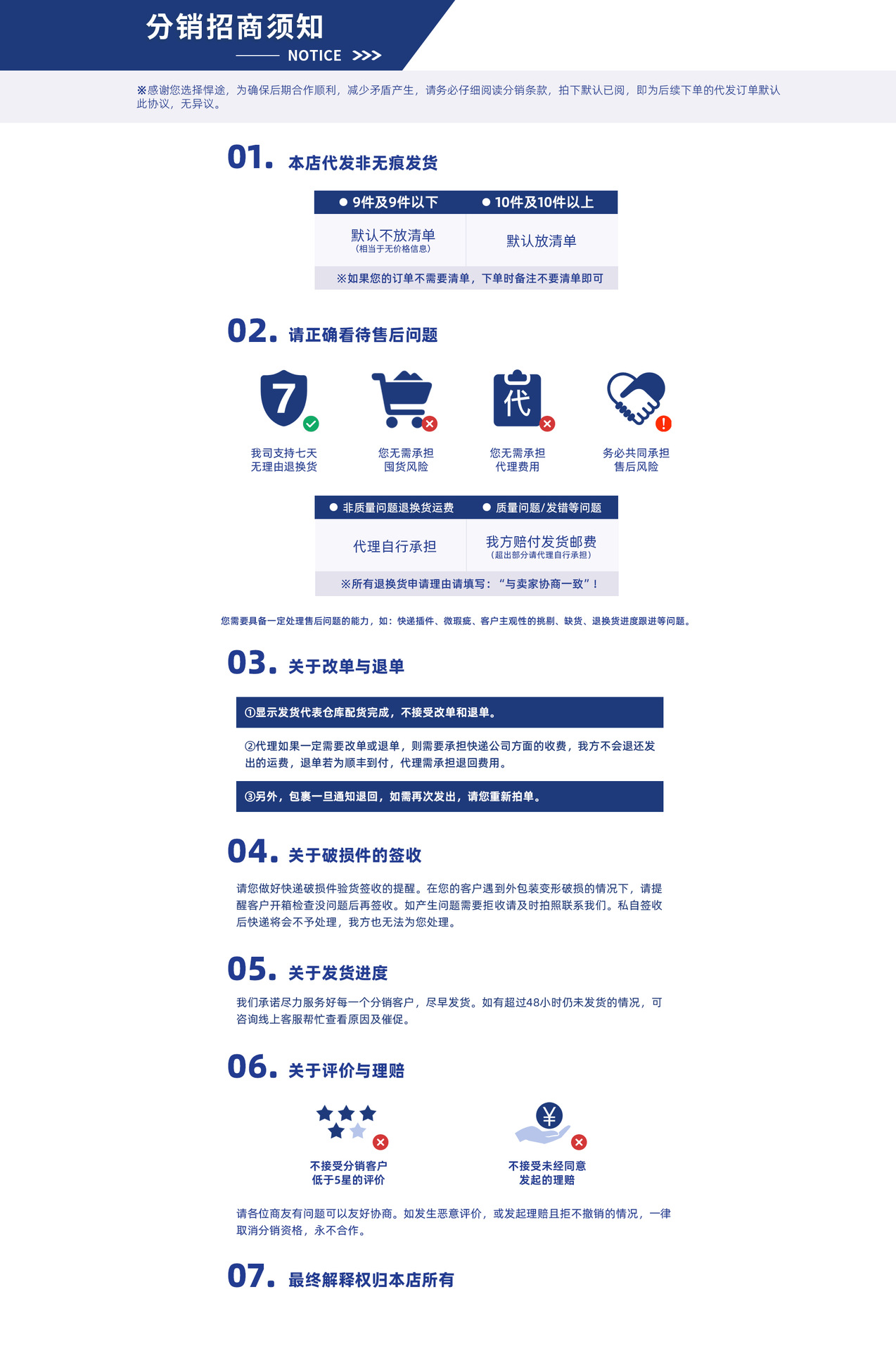 分销招商须知