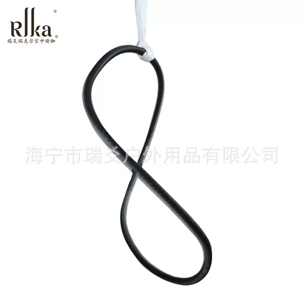 Mobius Rings 3D Rings 8-ring Special-shaped High-altitude Acrobatics Rings Steel Tube Dance Rotating Stainless Steel Gymnastics